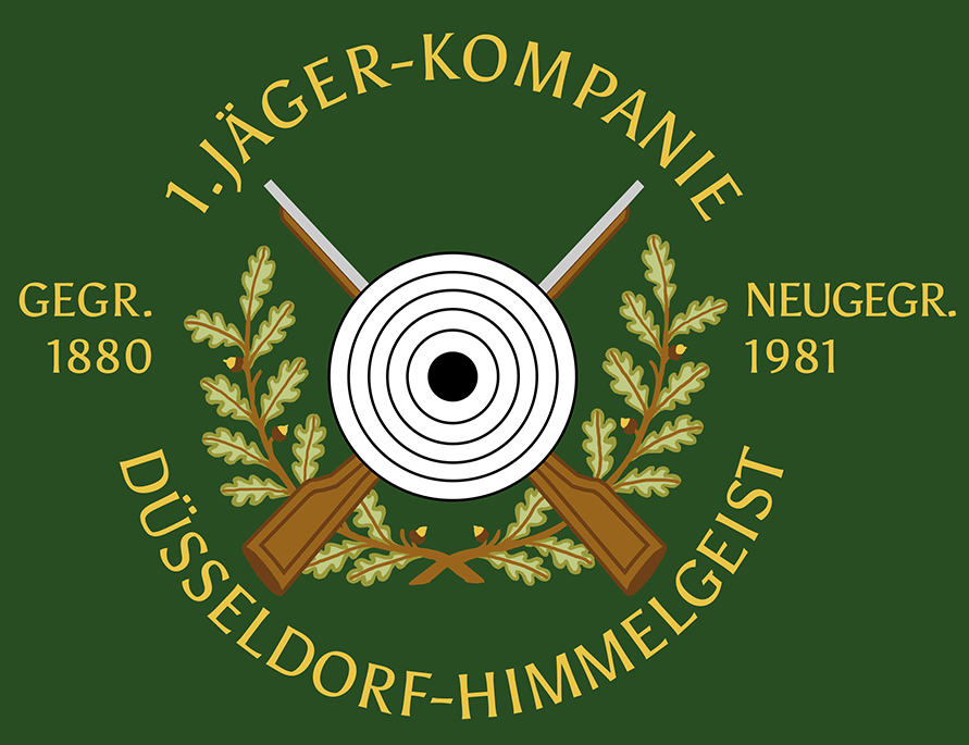 1. Jäger Kompanie 1880 Düsseldorf-Himmelgeist